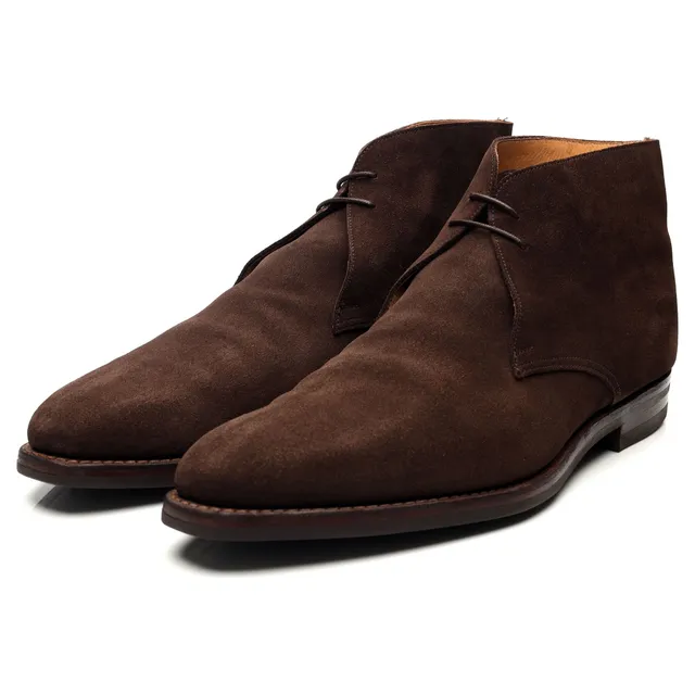 Crockett & Jones Tetbury bottines chukka daim UK 12