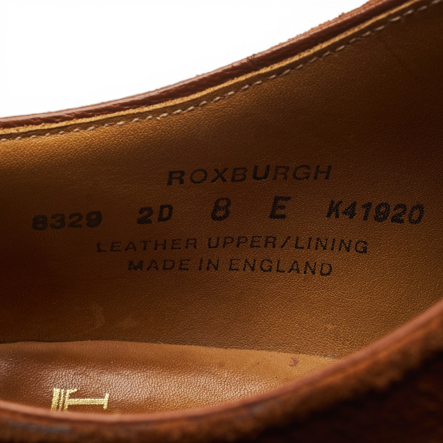 Crockett & Jones Roxburgh richelieu daim marron 8 UK