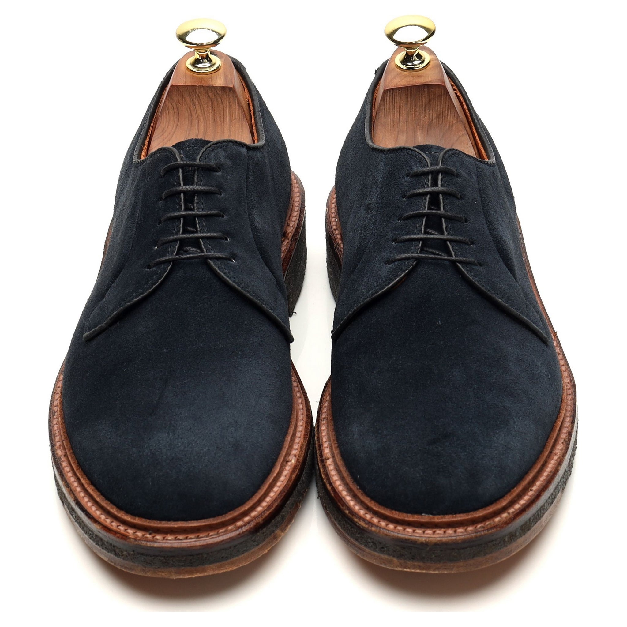 Alden M5405 derby daim bleu marine pointure UK 6.5