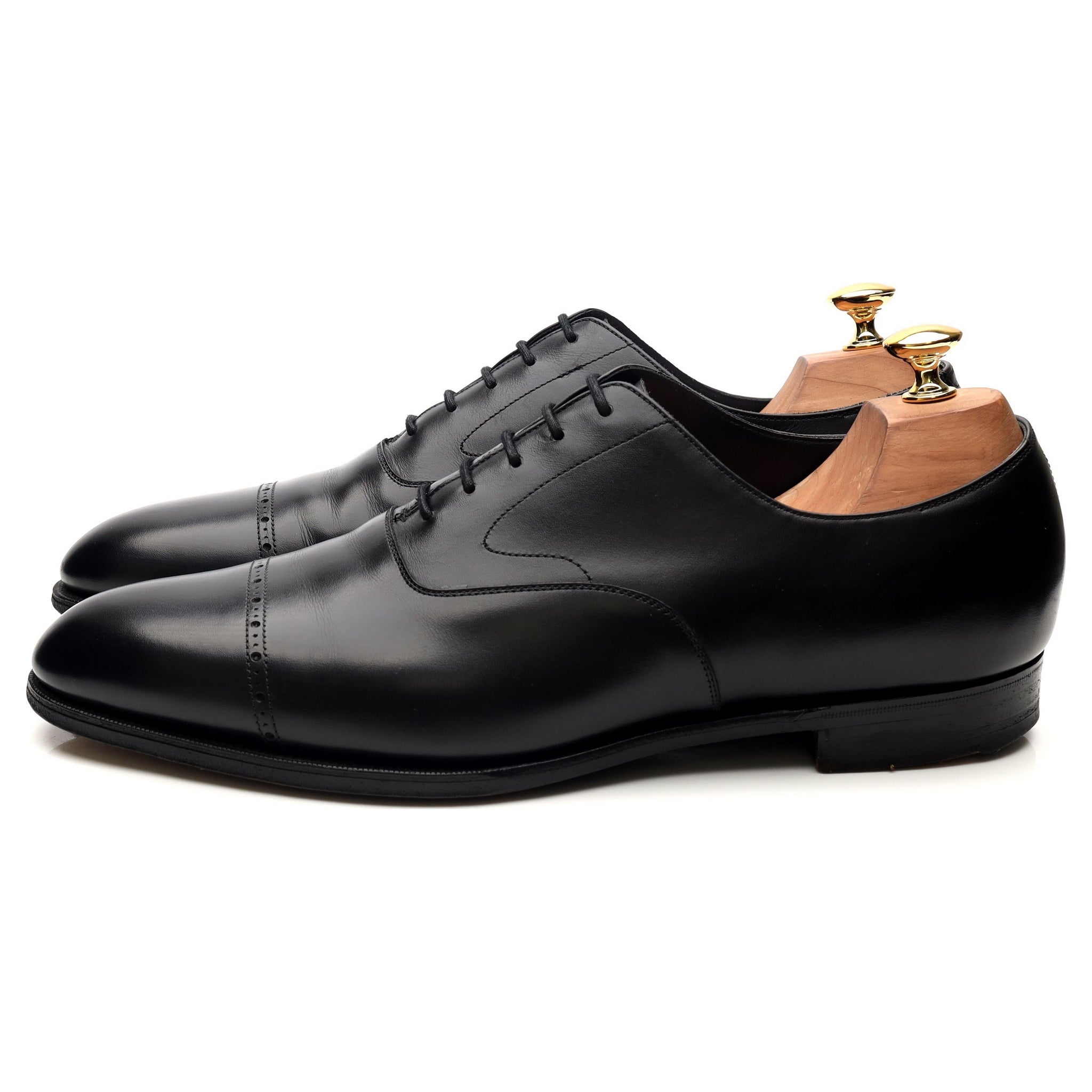 Edward Green Midford Oxford cuir noir pointure UK 10