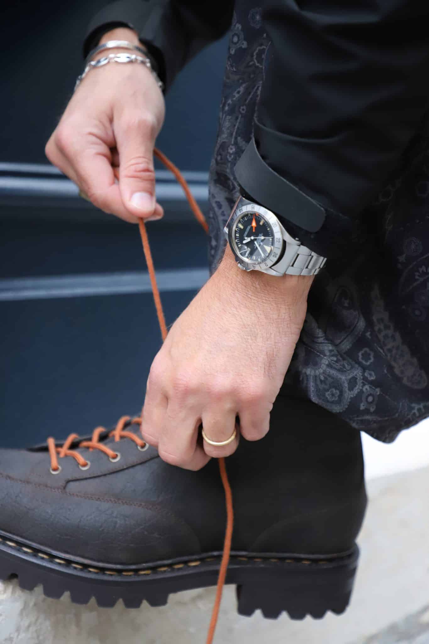 Malfroid Explorer II bottine commando cuir gras