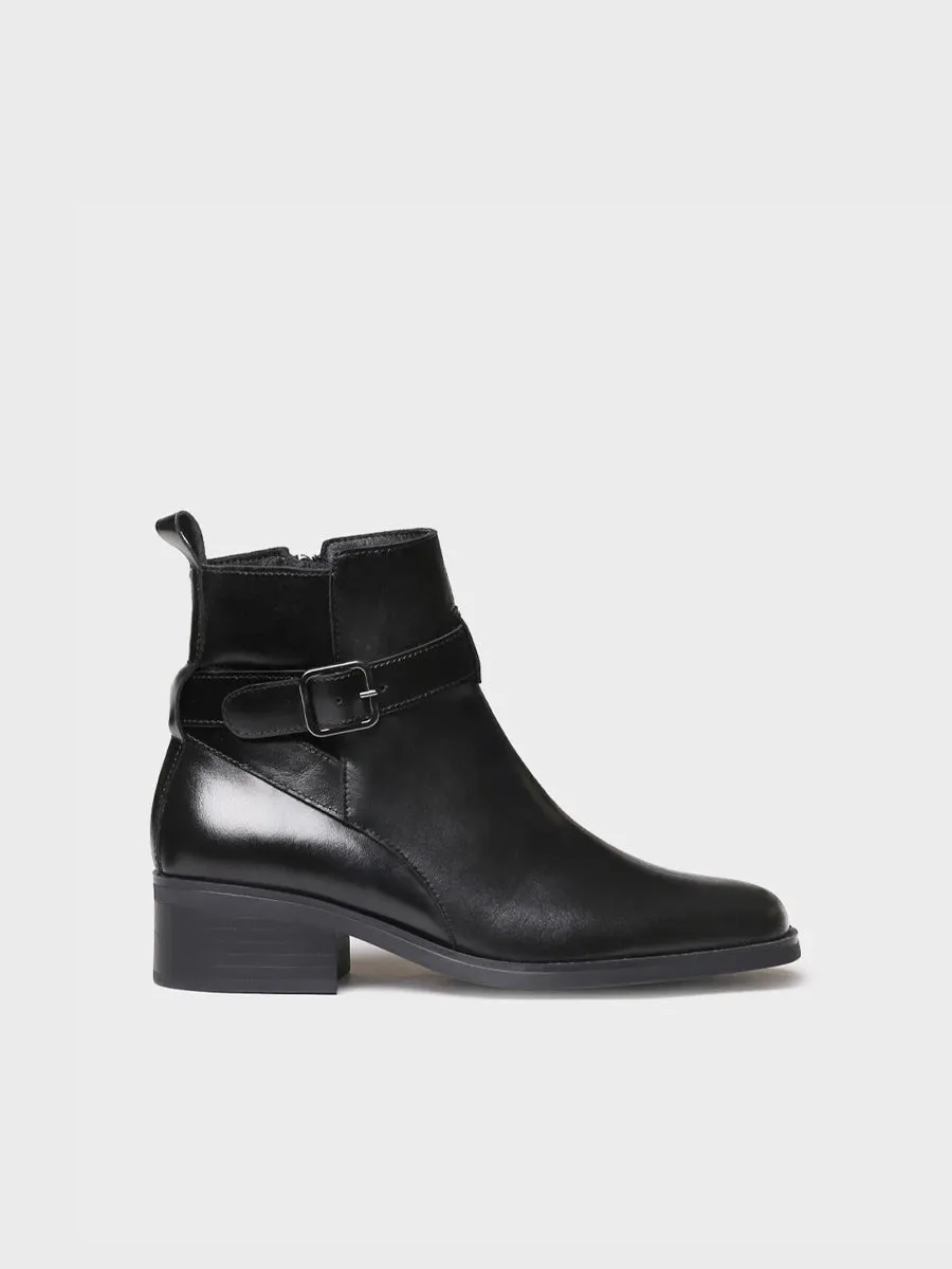 Toni Pons Toledo-P bottines cuir femme boucle 4 cm