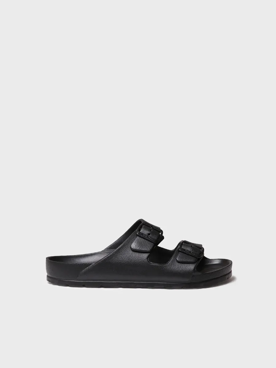 Toni Pons Fiji sandales homme caoutchouc noires