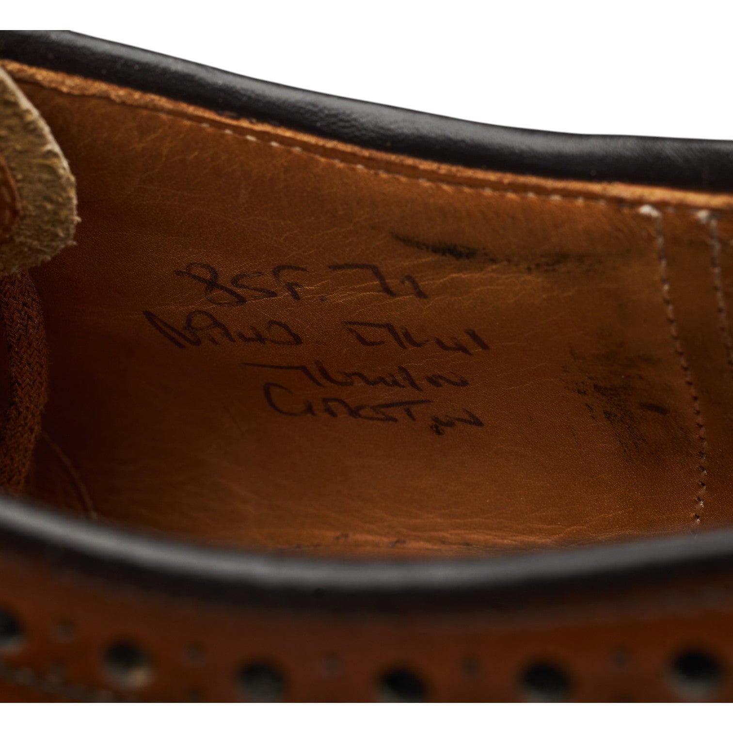 Church's Grafton derbies cuir tabac pointure UK 8,5