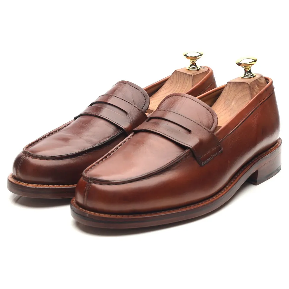 Grenson Peter mocassins cuir marron UK 7.5