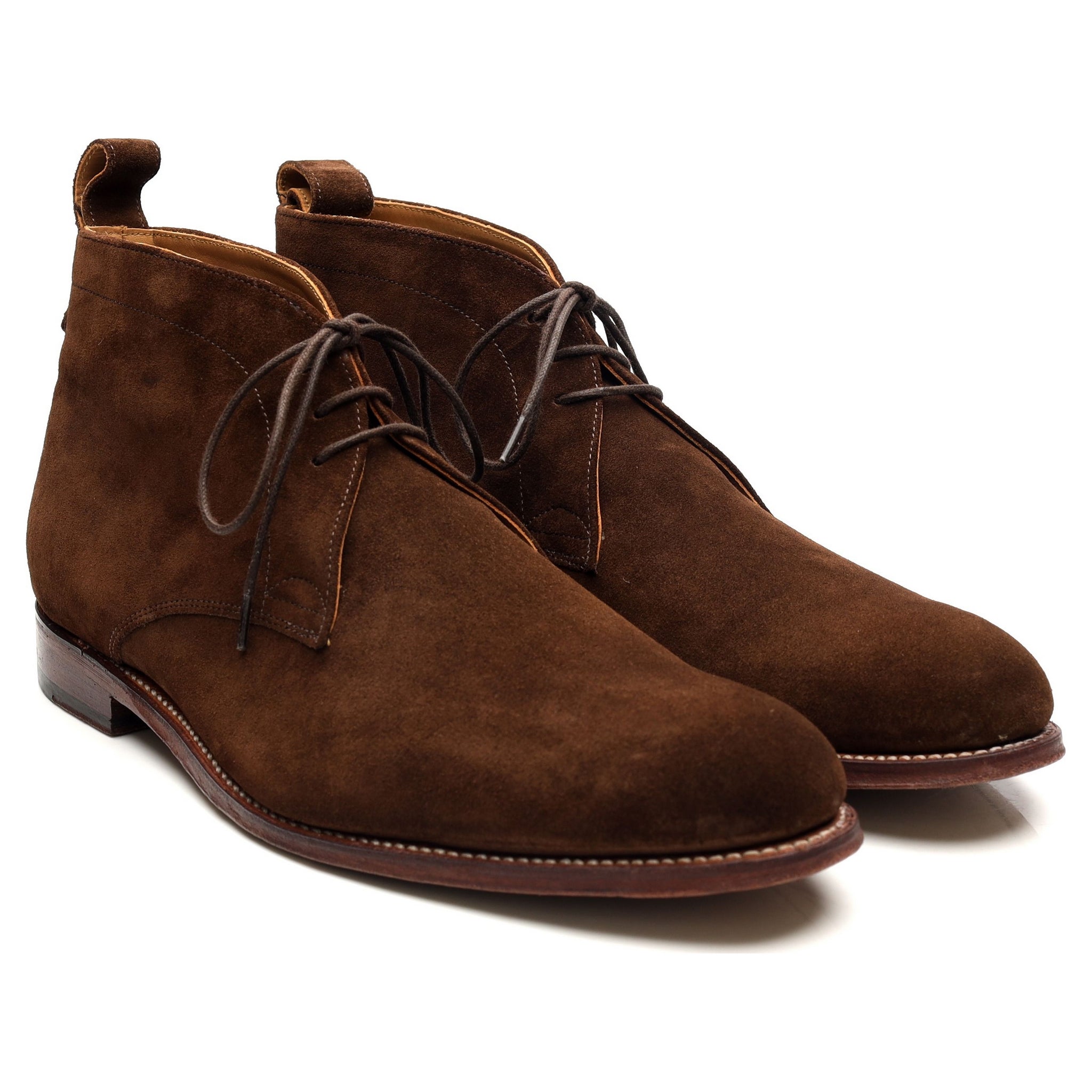 Grenson Marcus bottines chukka daim marron pointure 10.5