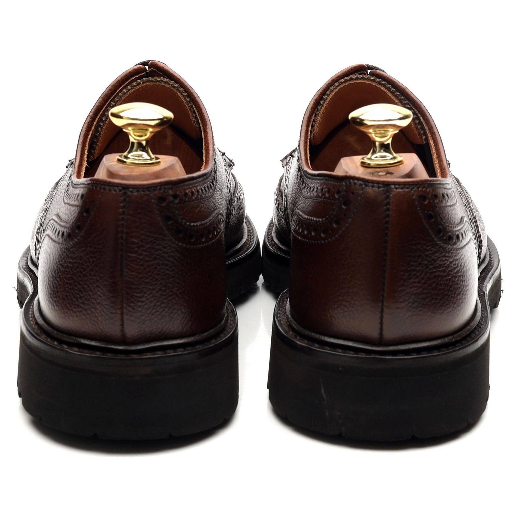 Crockett & Jones Pembroke derby cuir marron UK 7