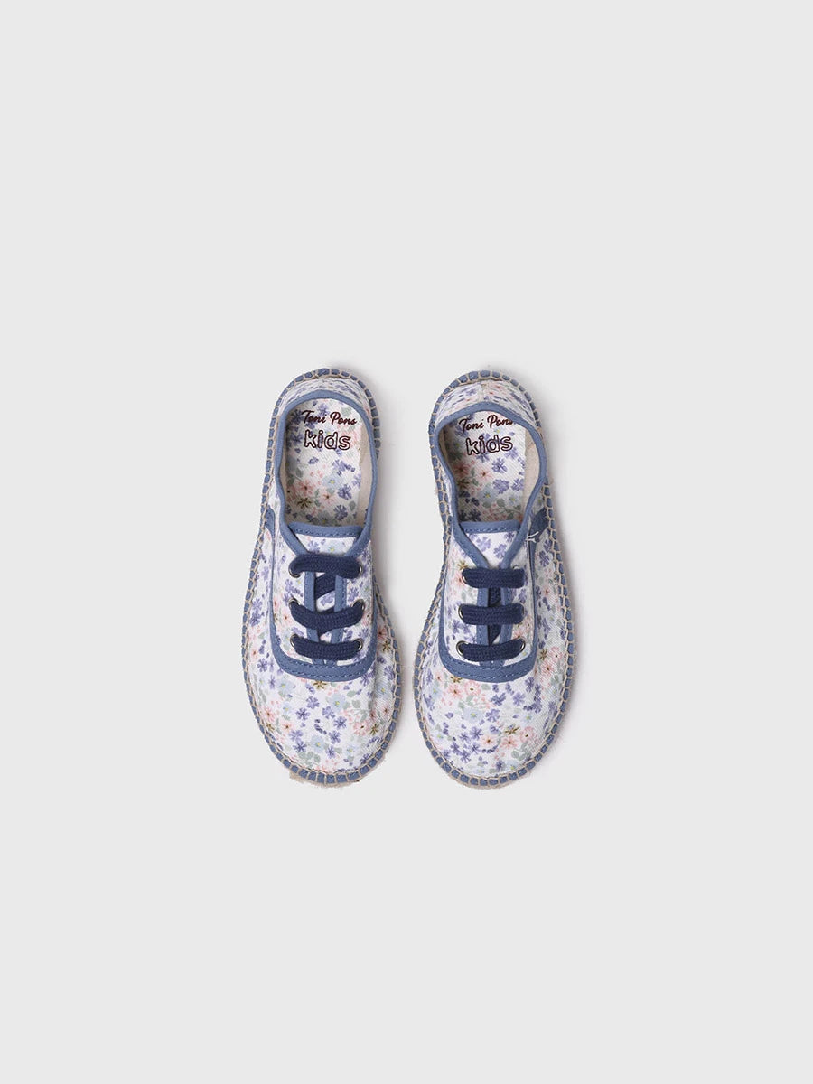 Toni Pons Evo-PR espadrilles enfant toile et jute