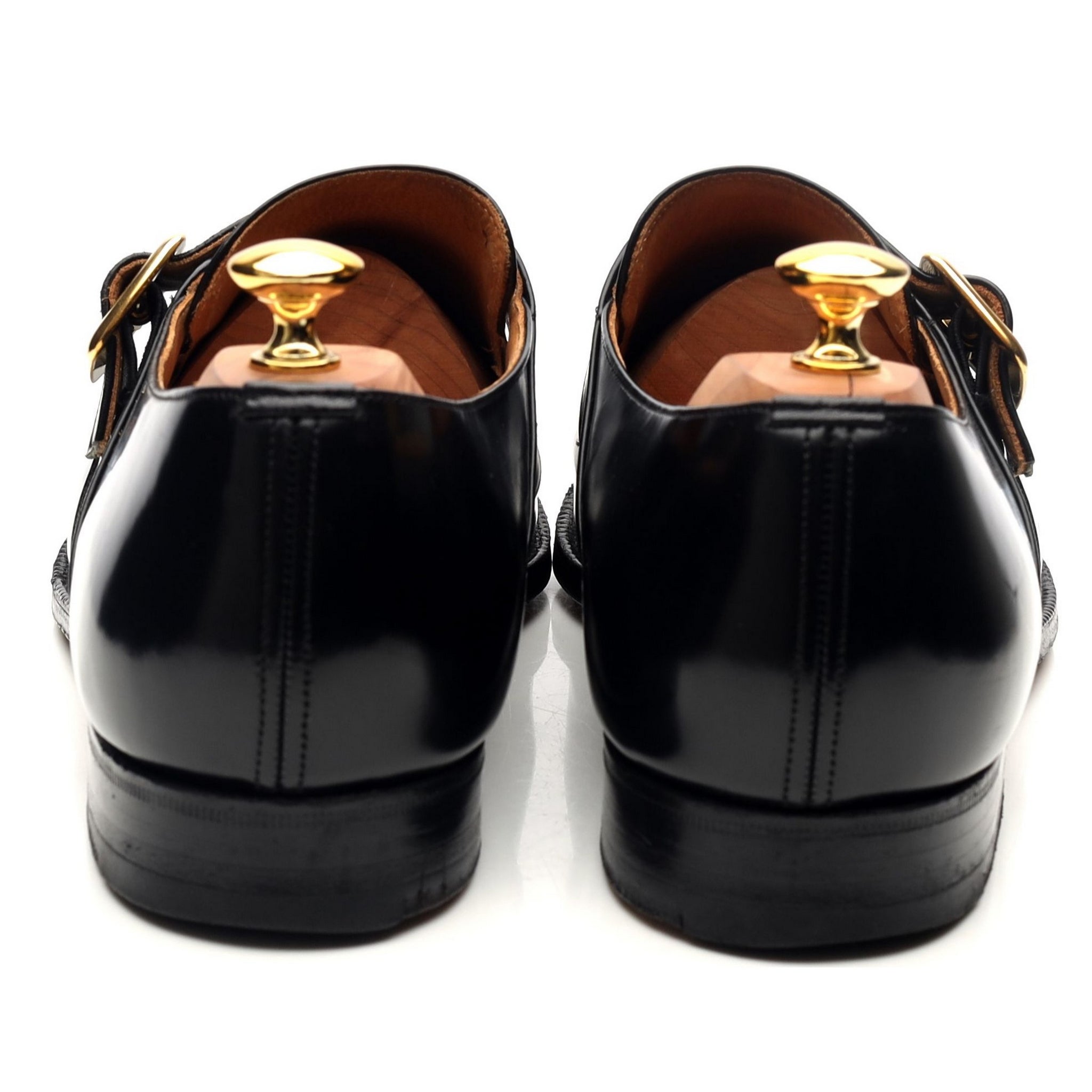 Church's Westbury monk cuir noir UK 12