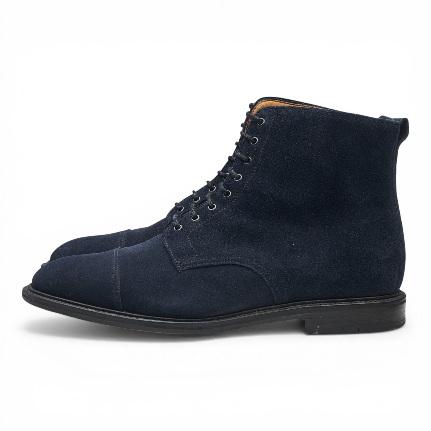 Alfred Sargent bottine suède bleu marine UK 10.5