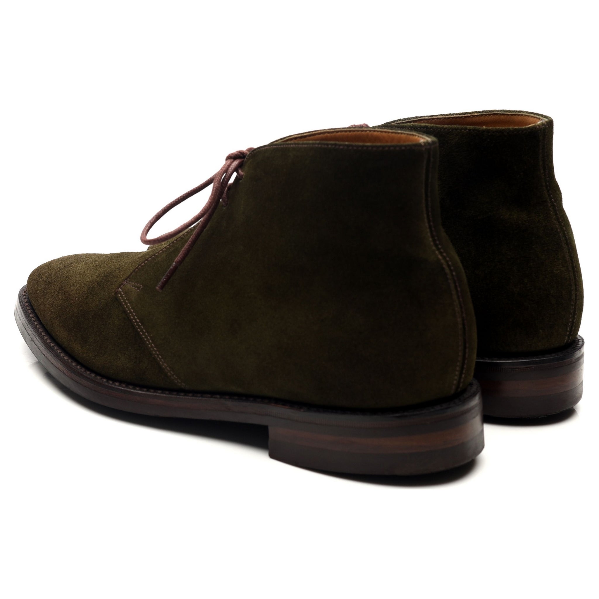 Loake 1880 Pimlico chukka boots daim vert UK 7,5
