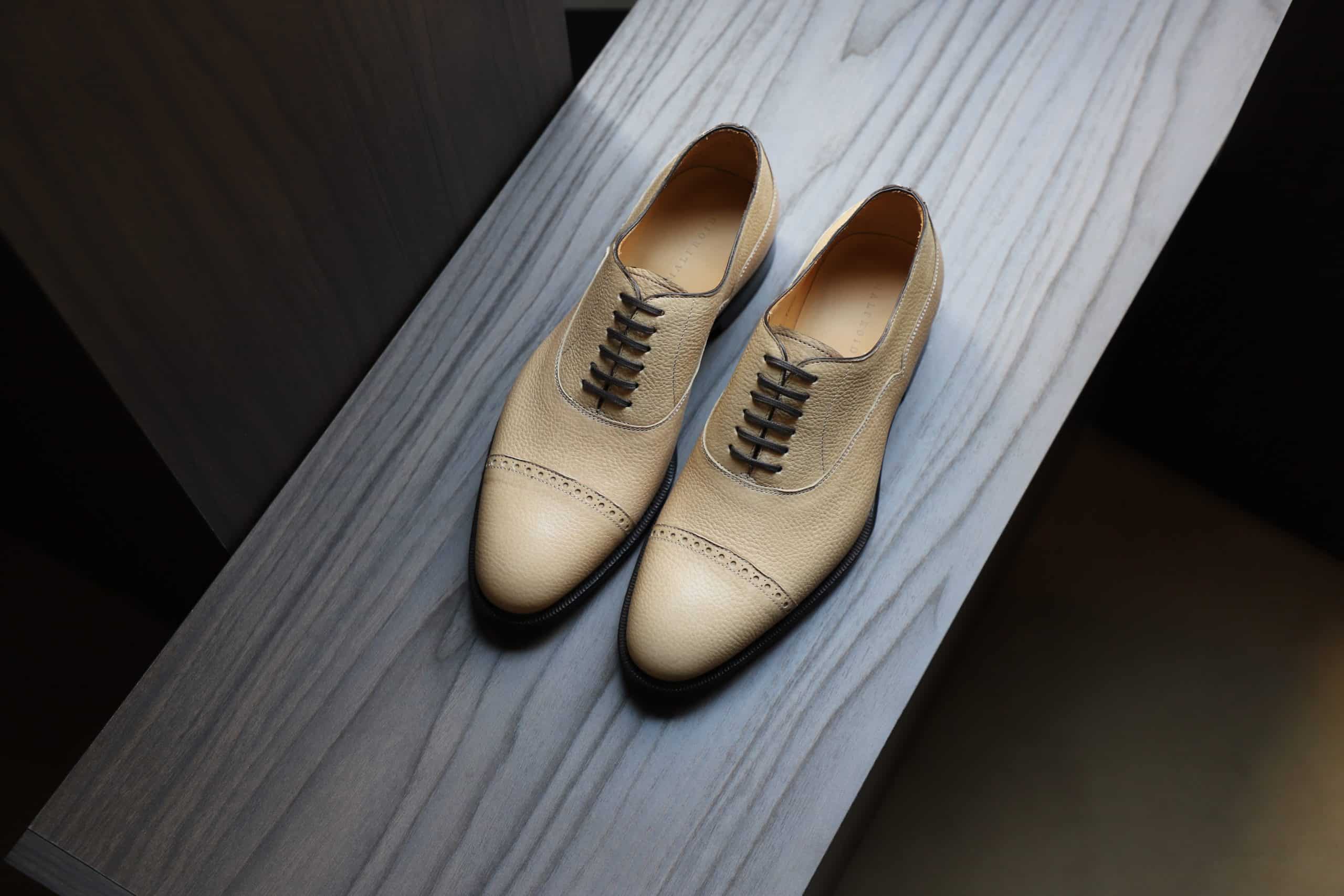 Malfroid Astoria oxford cuir grainé