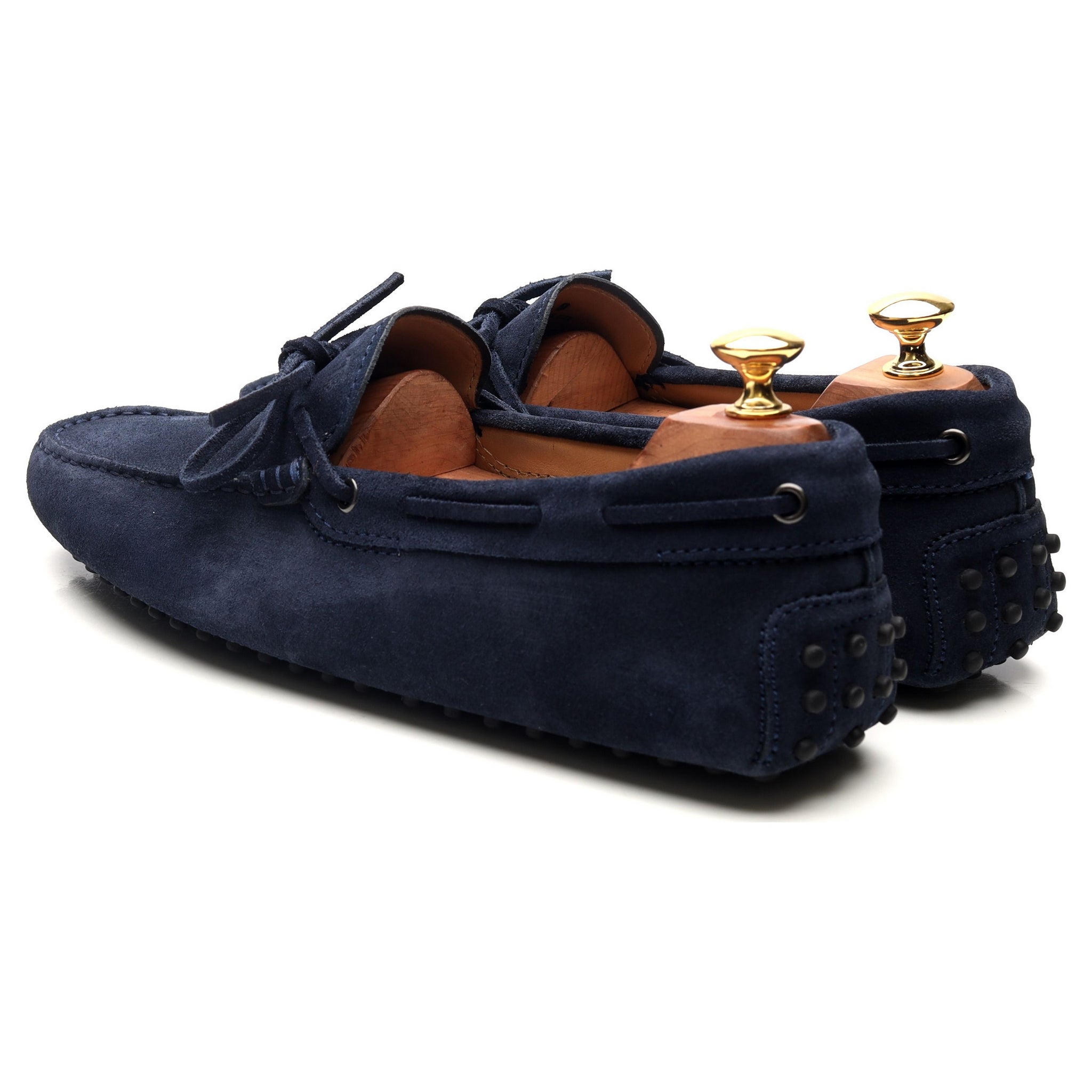 Tod's Gommino mocassins daim bleu UK 9