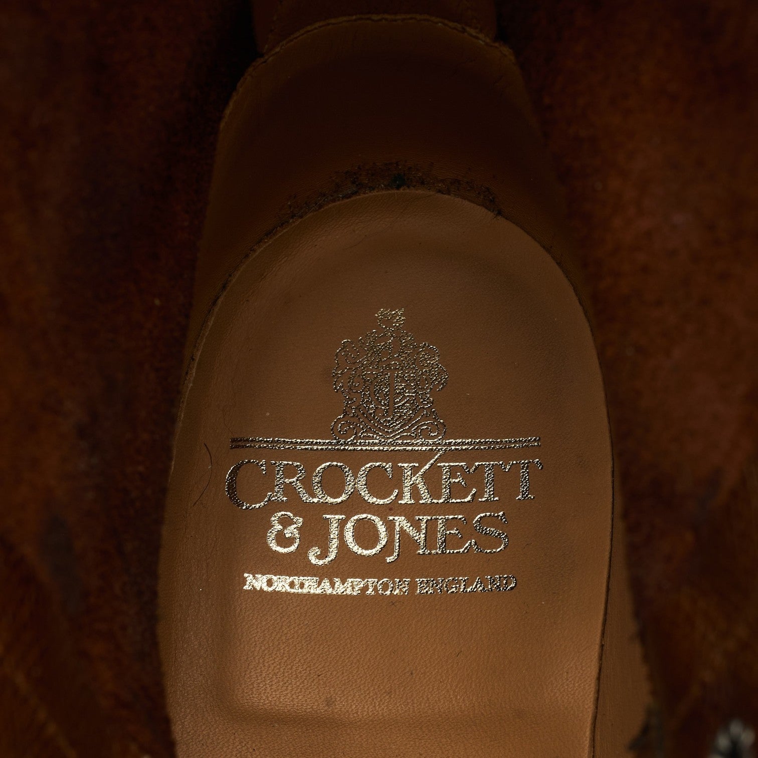 Crockett & Jones Radnor boots suède marron UK 7.5