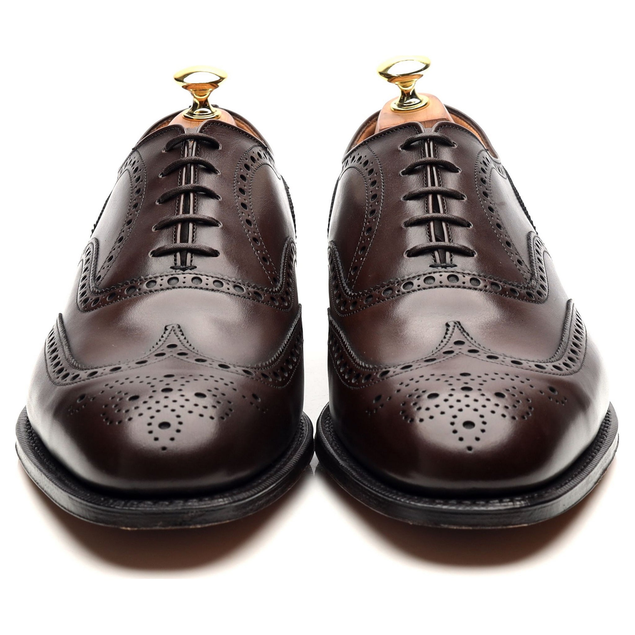 Church's Chetwynd brogues cuir marron foncé 8 G