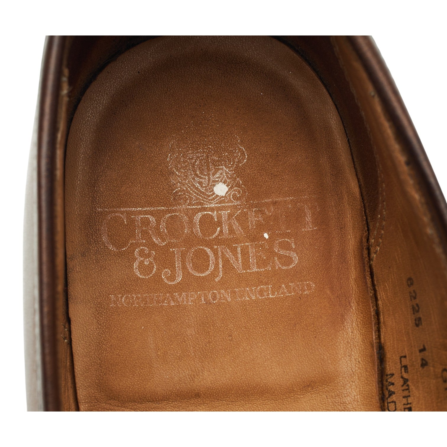 Crockett & Jones Grantham 2 mocassins cuir marron pointure UK 7