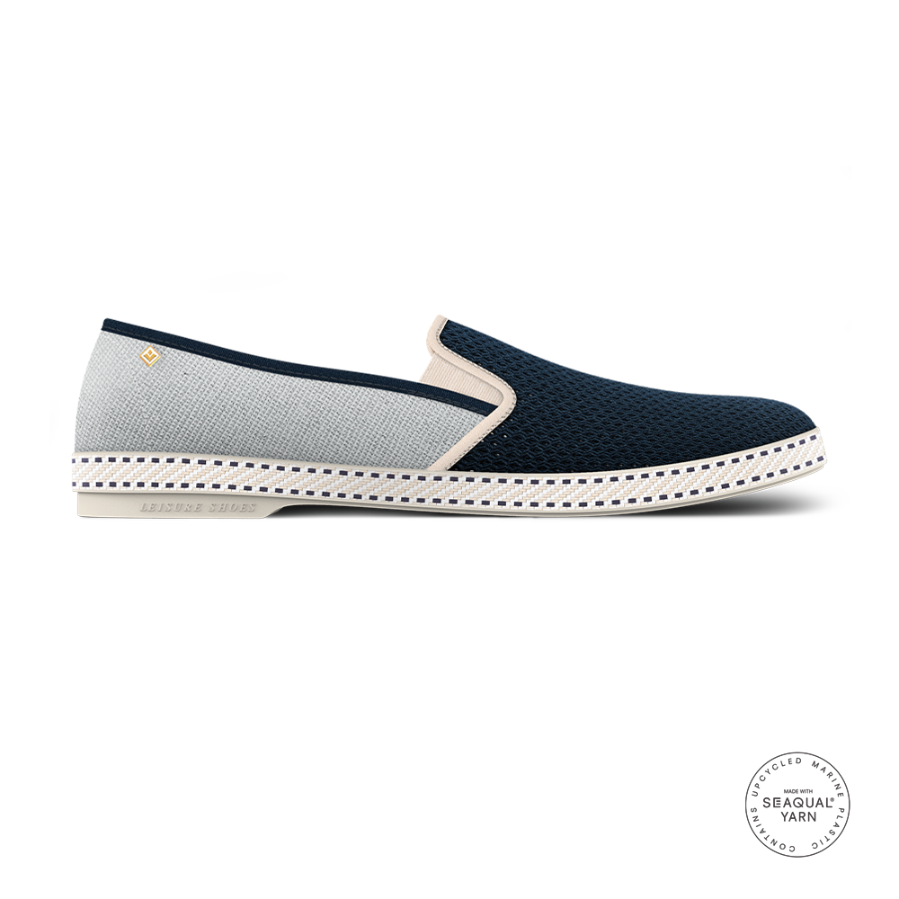 Rivieras Classic Match espadrilles bleu gris