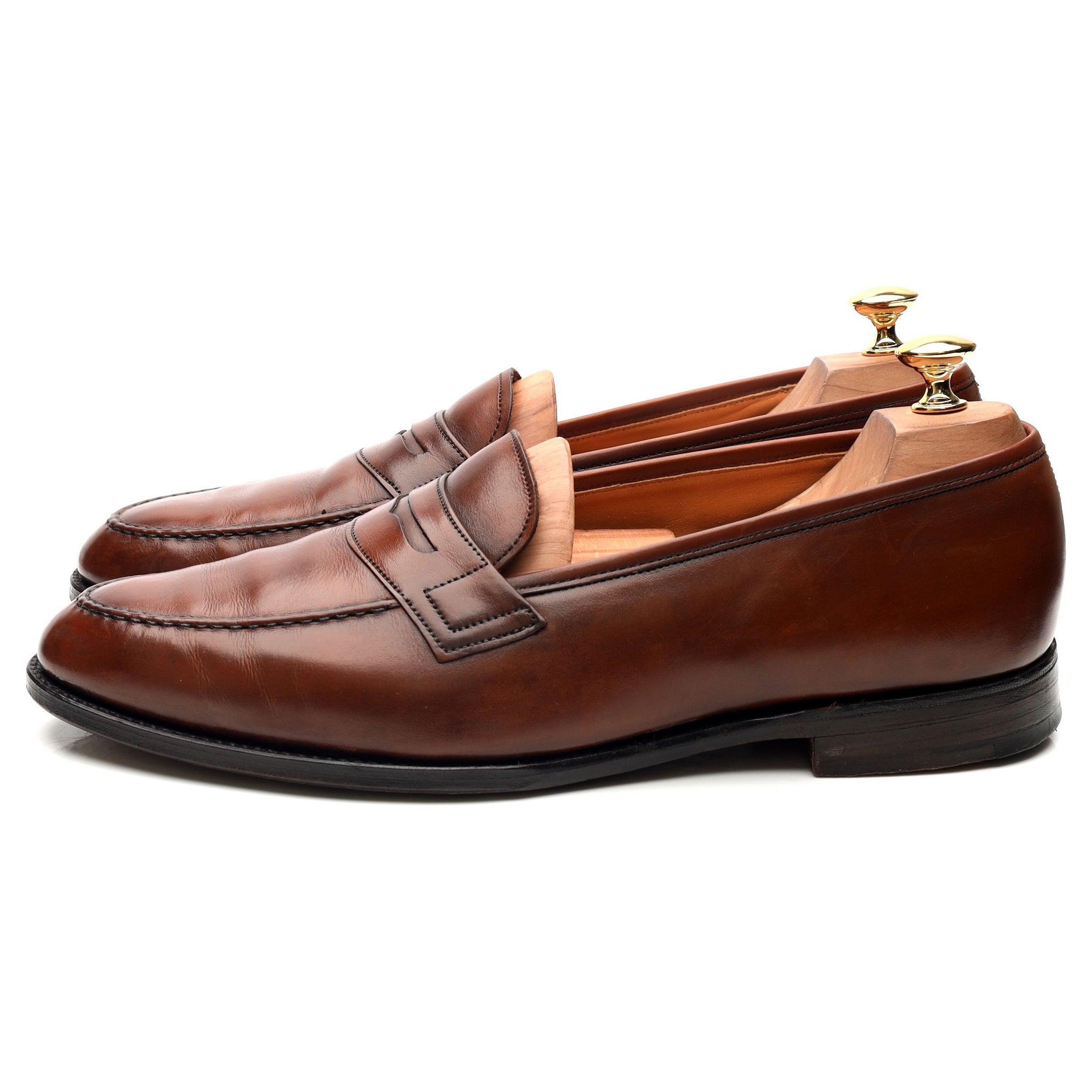 John Spencer Mayfair mocassins cuir marron UK 10