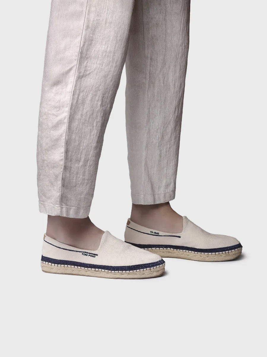 Toni Pons Treumal espadrille toile brodée homme