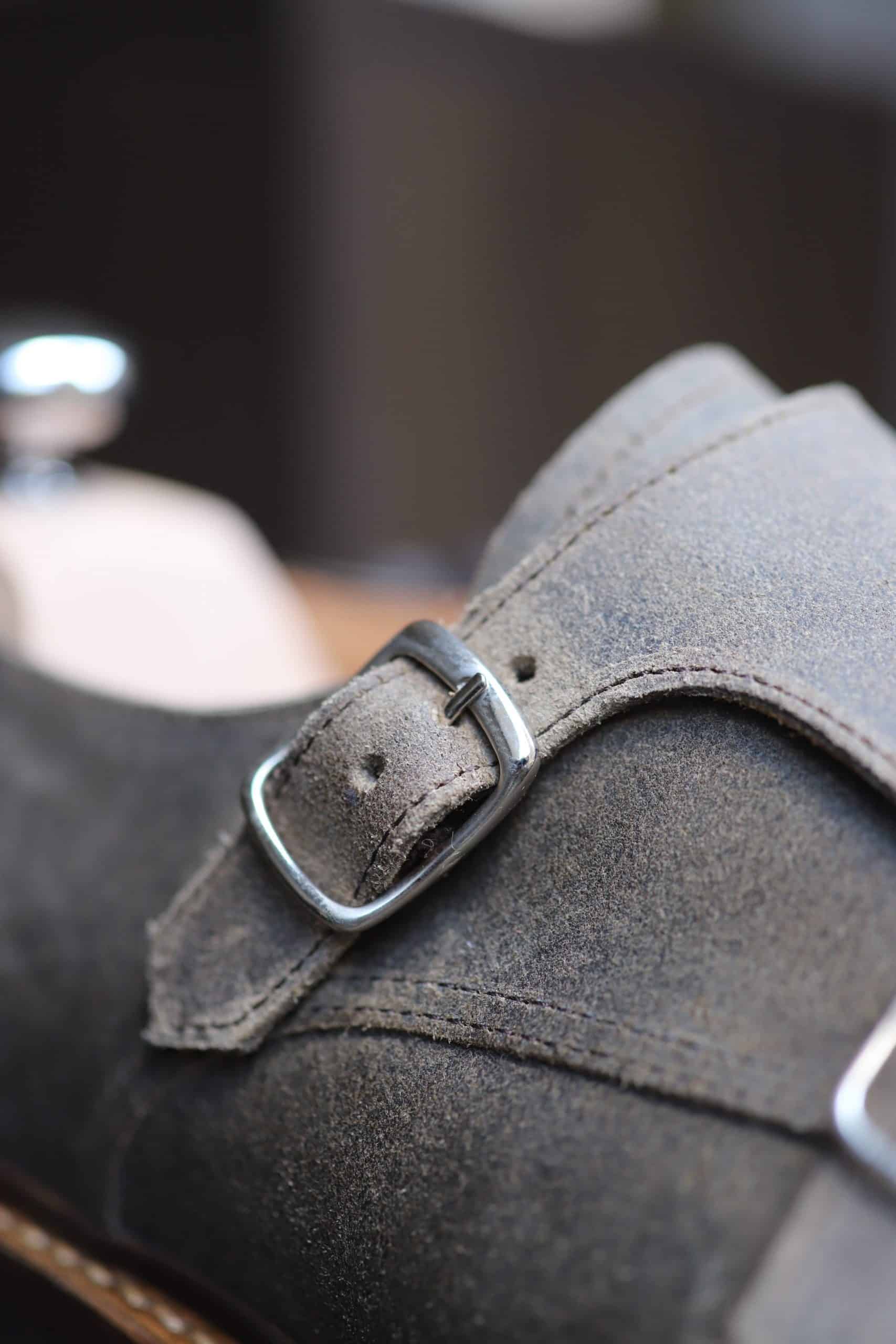 Malfroid Scapin Cooper double boucle cuir ciré