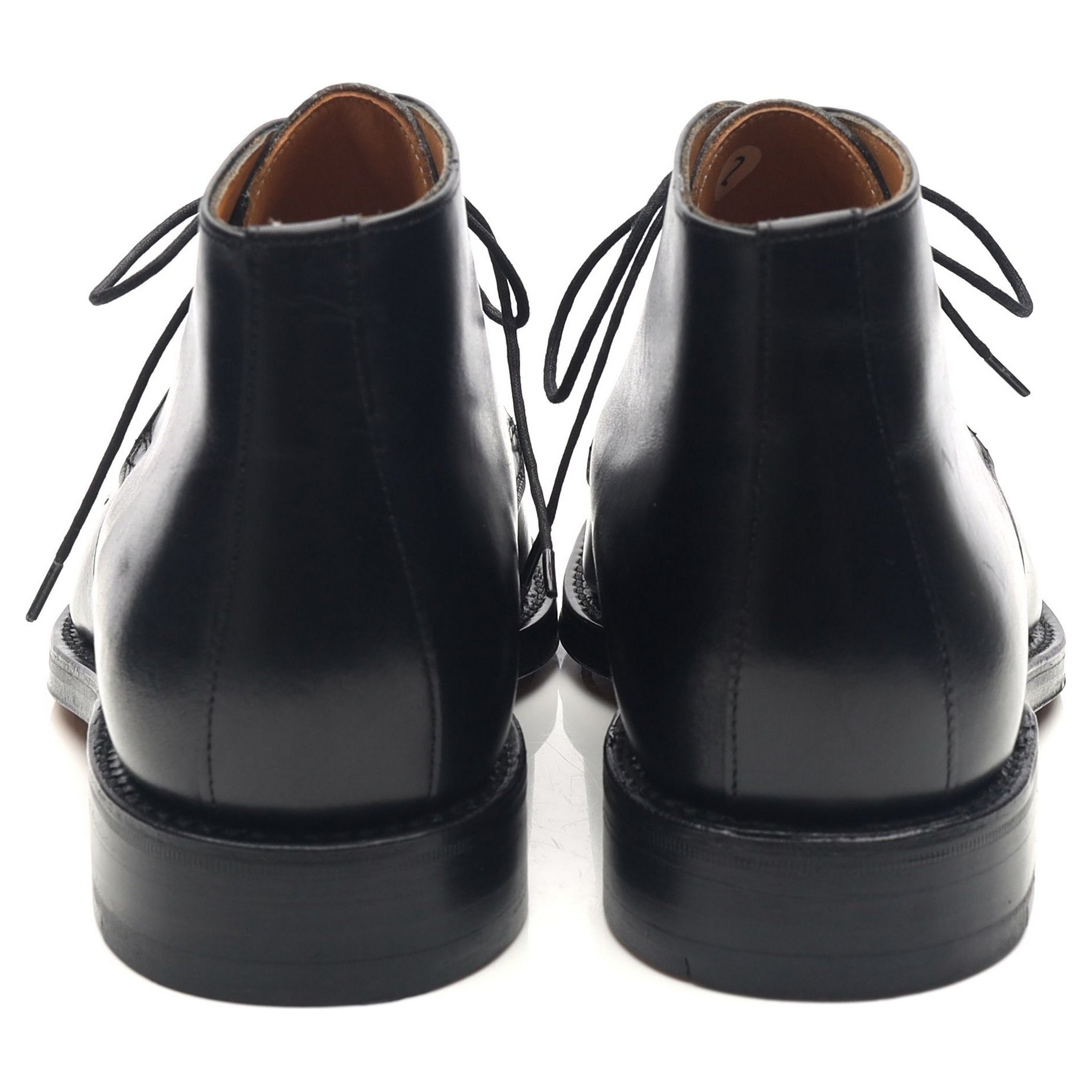 Cheaney Vintage Jarvis boots chukka cuir noir UK 6.5
