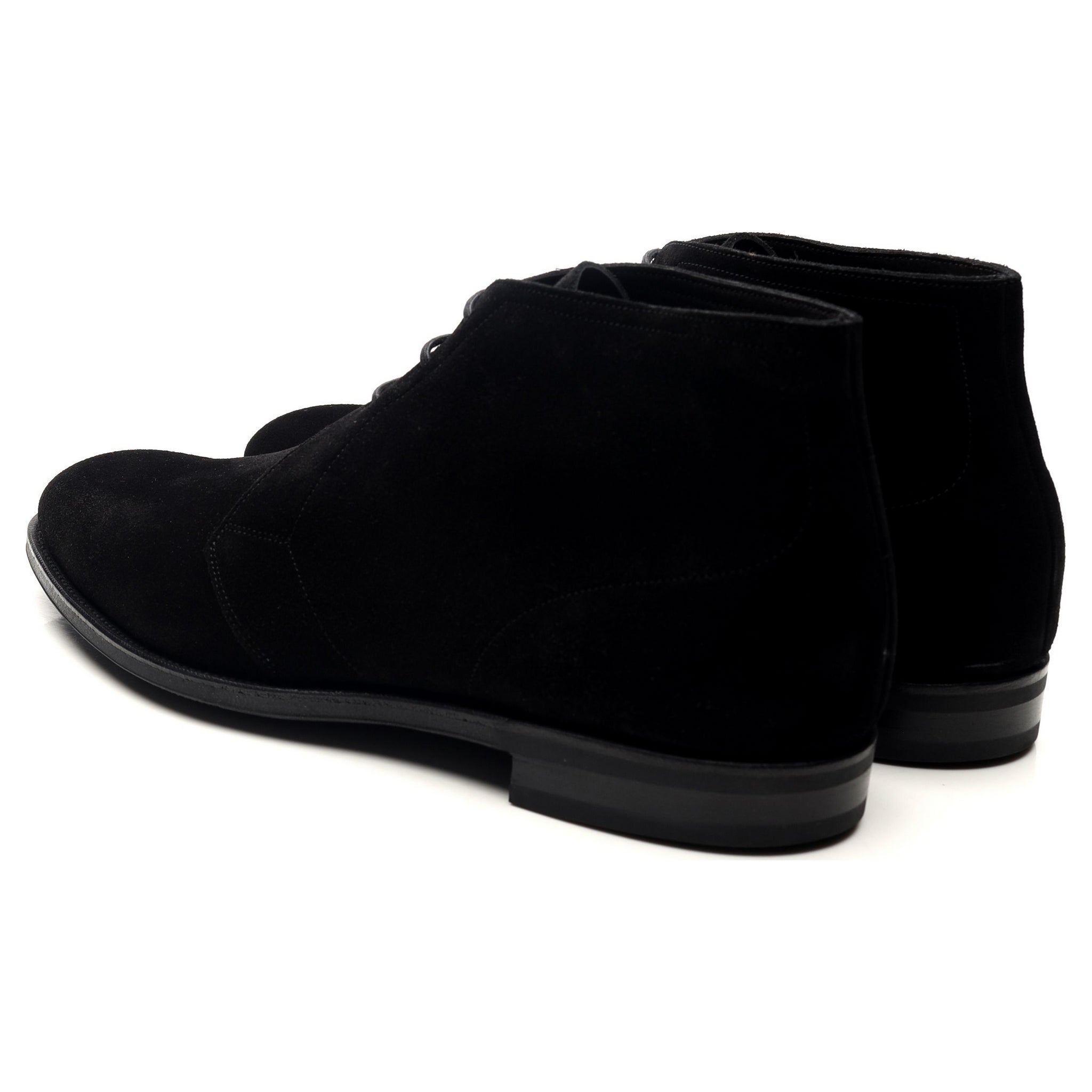 Edward Green Shanklin boots daim noir UK 9