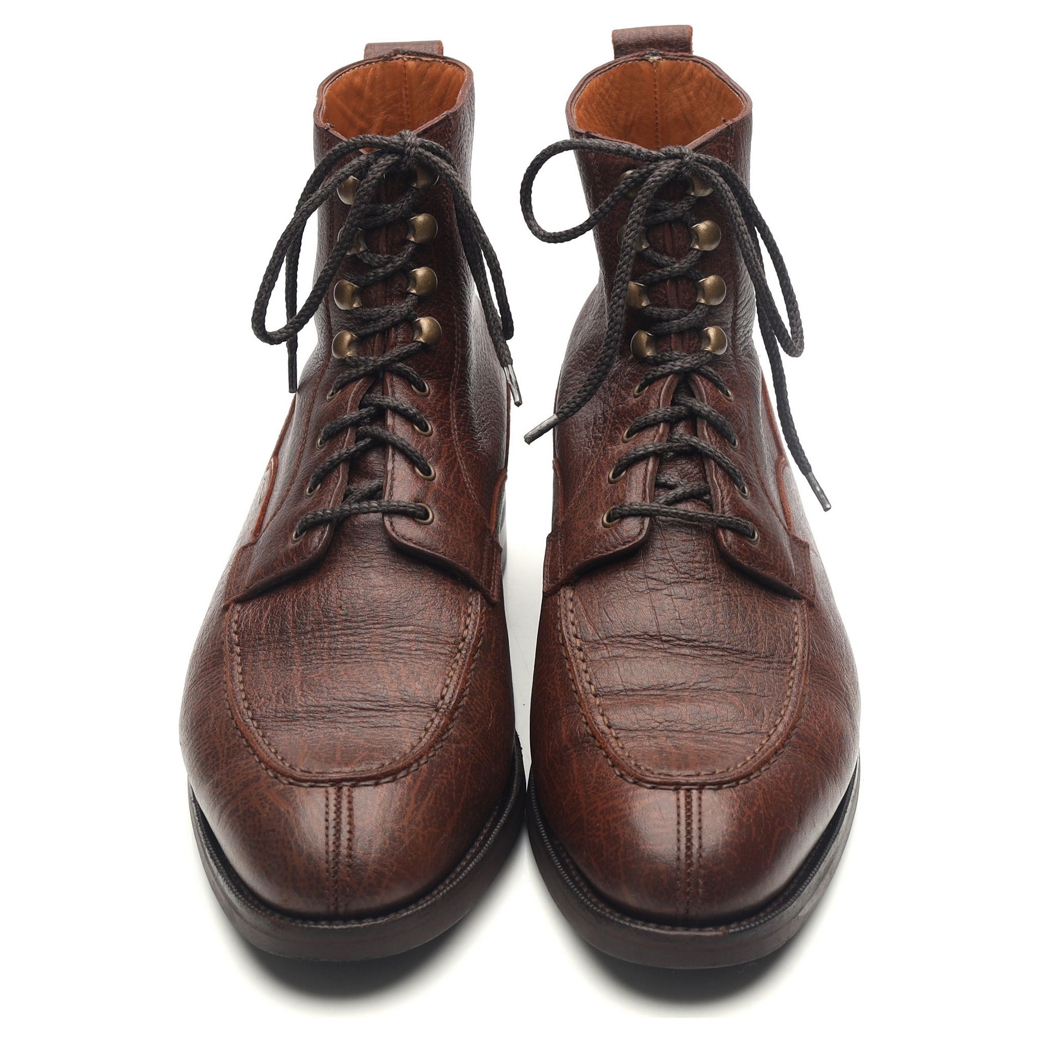 Lof & Tung Bridger boots cuir marron UK 8,5