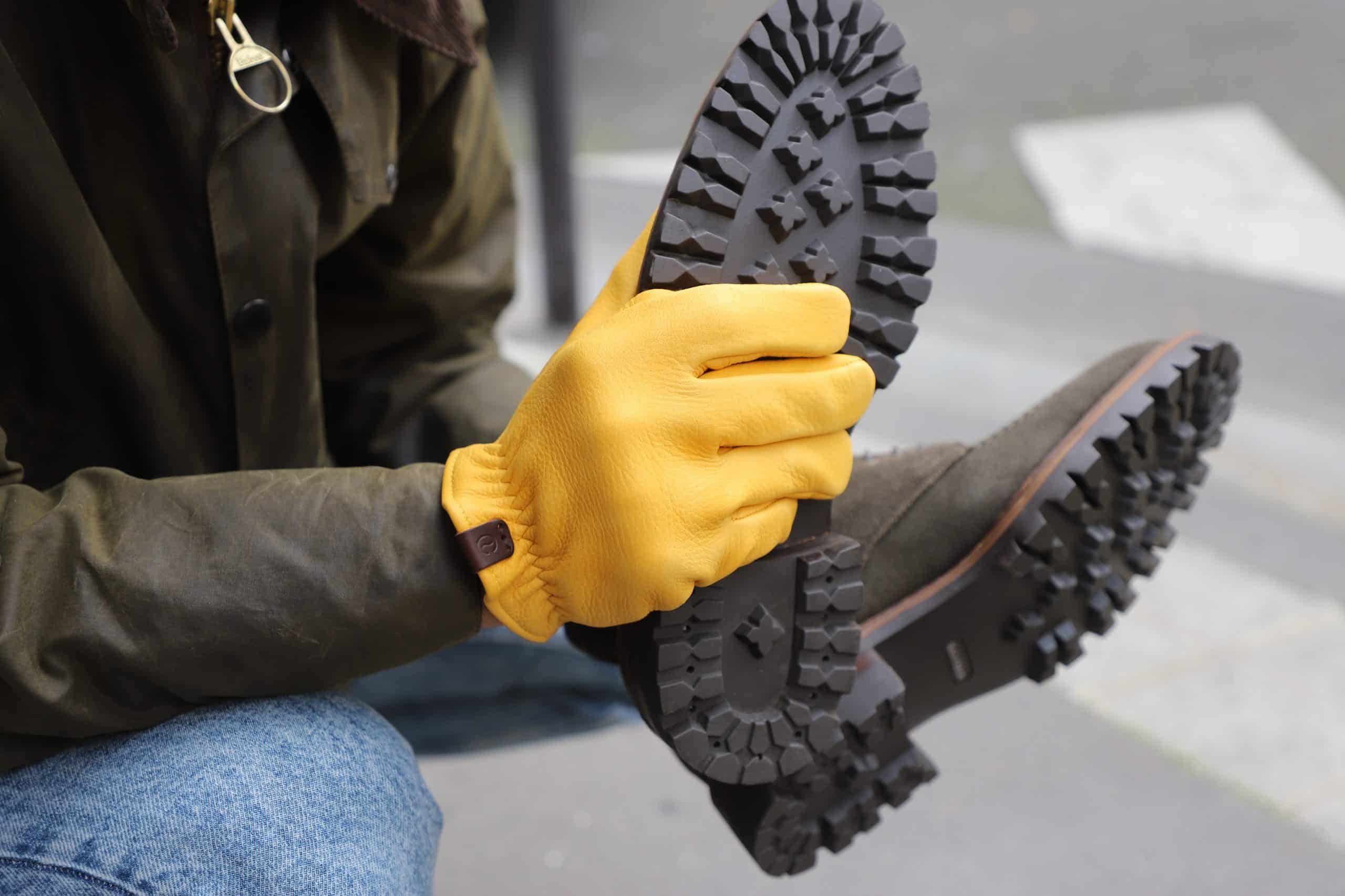 Malfroid Rascal gants cuir cerf doublure Kevlar