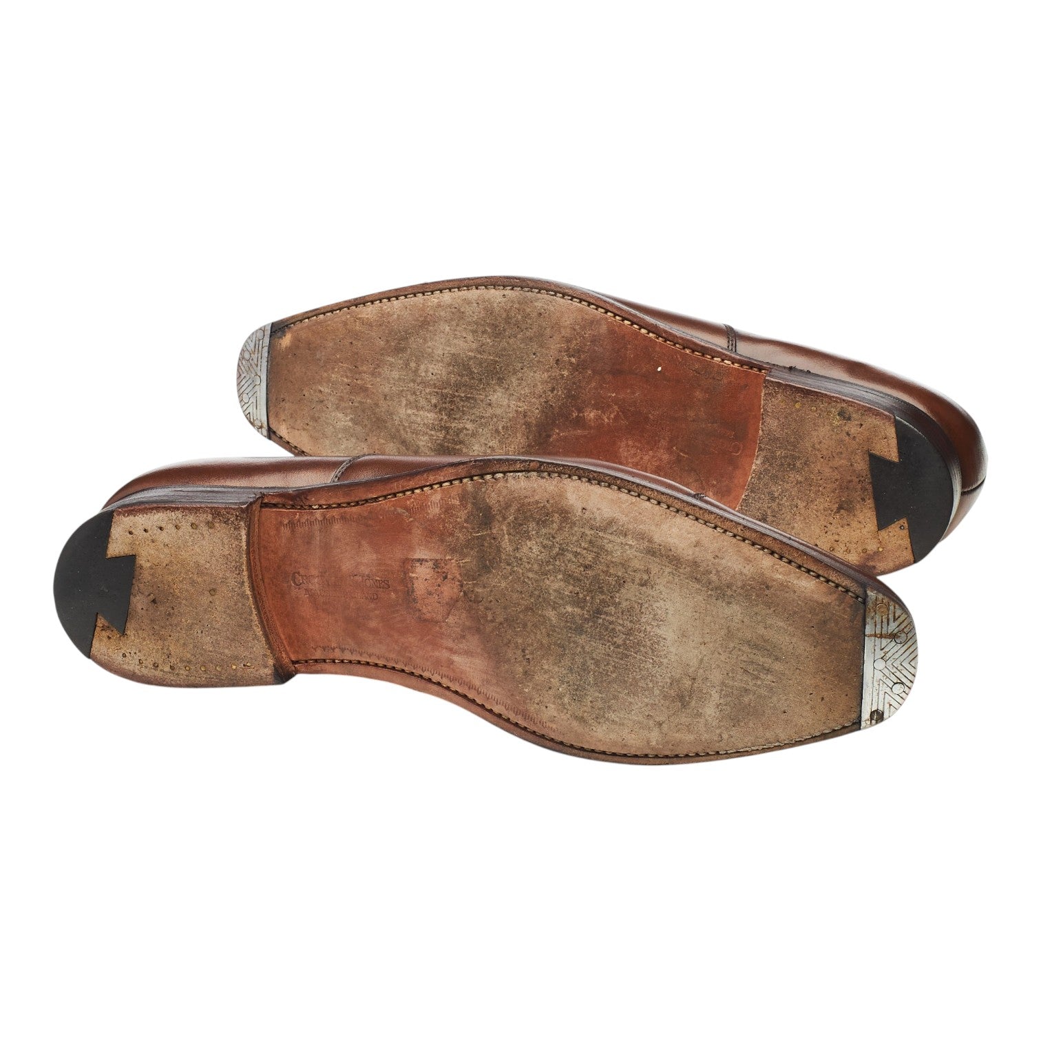 Crockett & Jones Hallam richelieu cuir marron 7