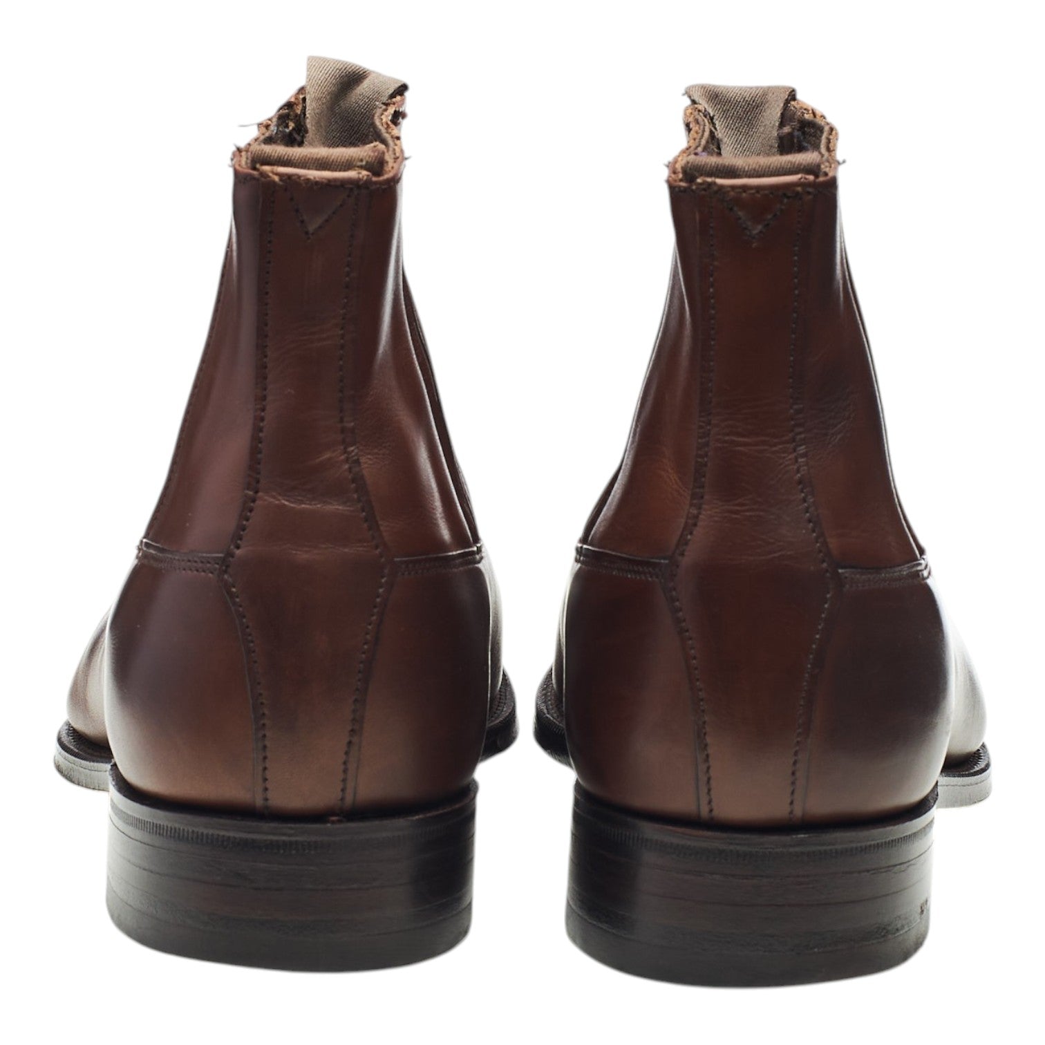 Grenson Chelsea boots cuir marron foncé UK 7,5