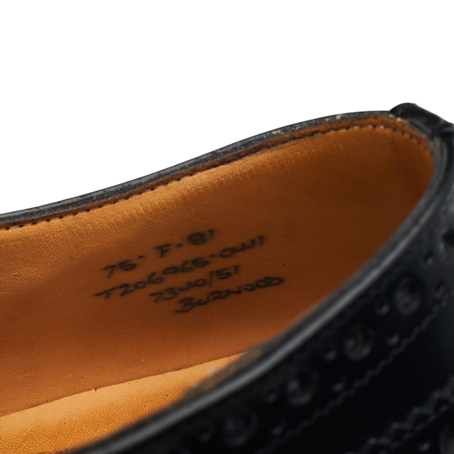 Church's Burwood brogue cuir noir pointure UK 7.5