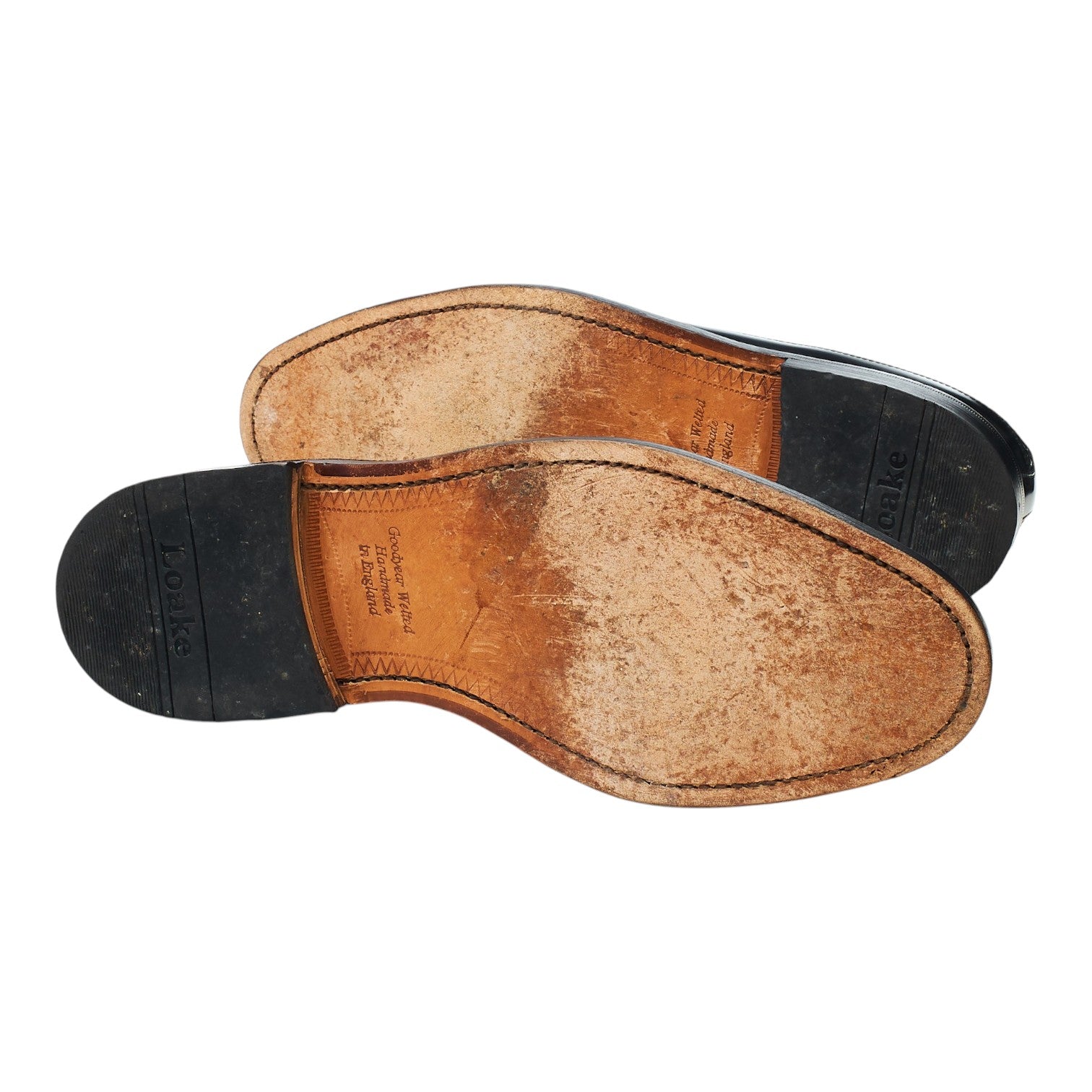 Loake Royal Brogue derbies cuir noir 8.5 mariage