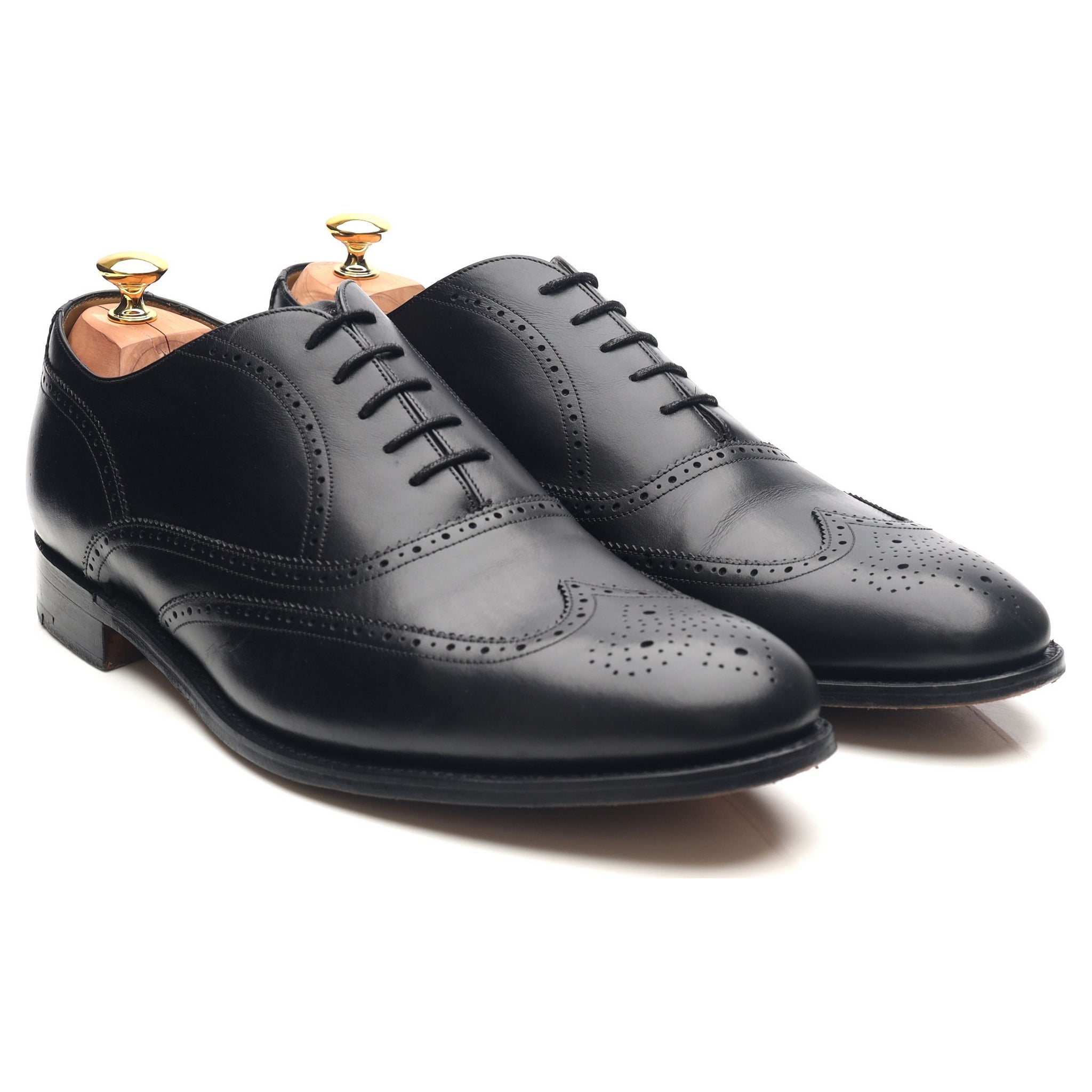 Barker Newport derbies cuir noir pointure UK 12