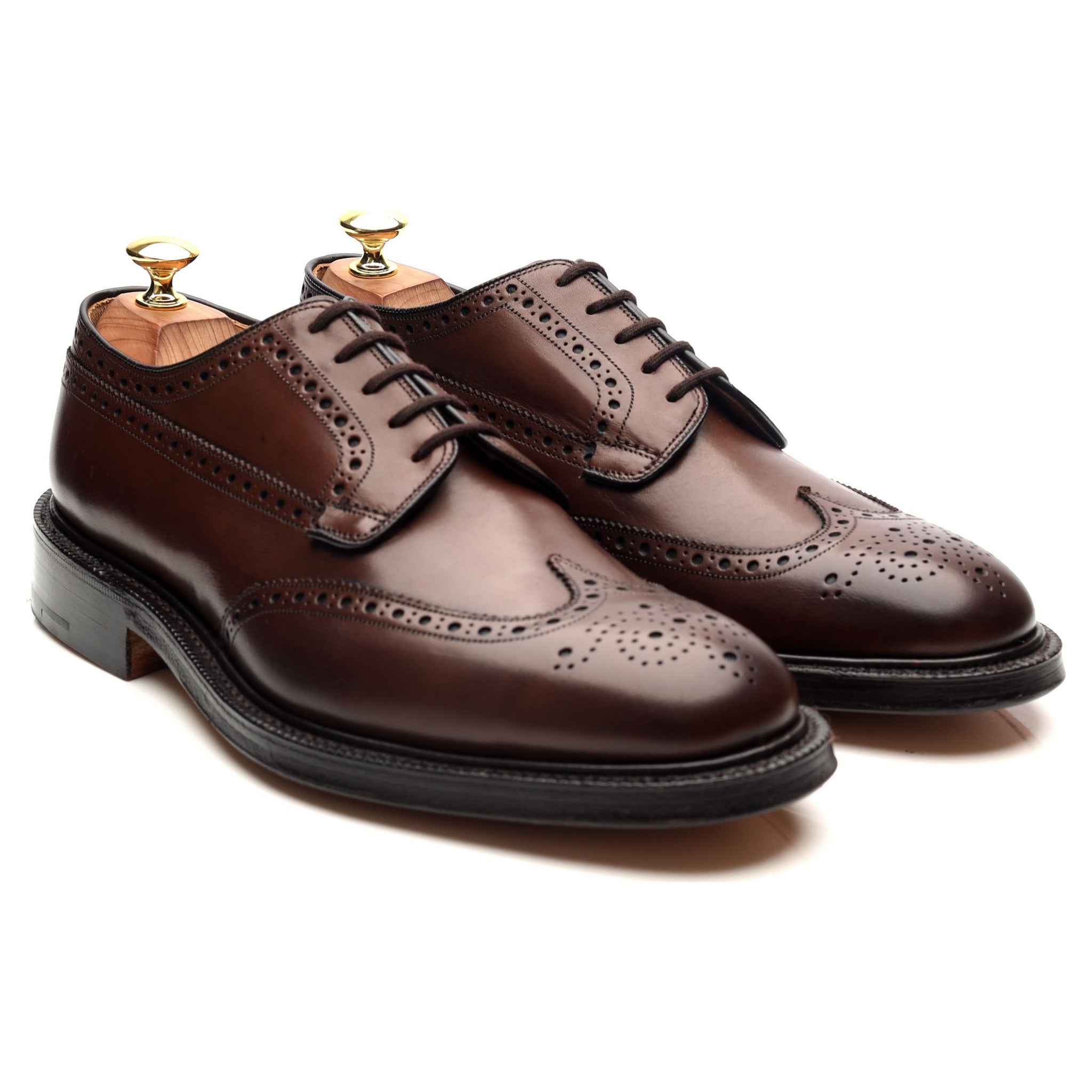 Church's Grafton Derby cuir marron pointure UK 8 large
