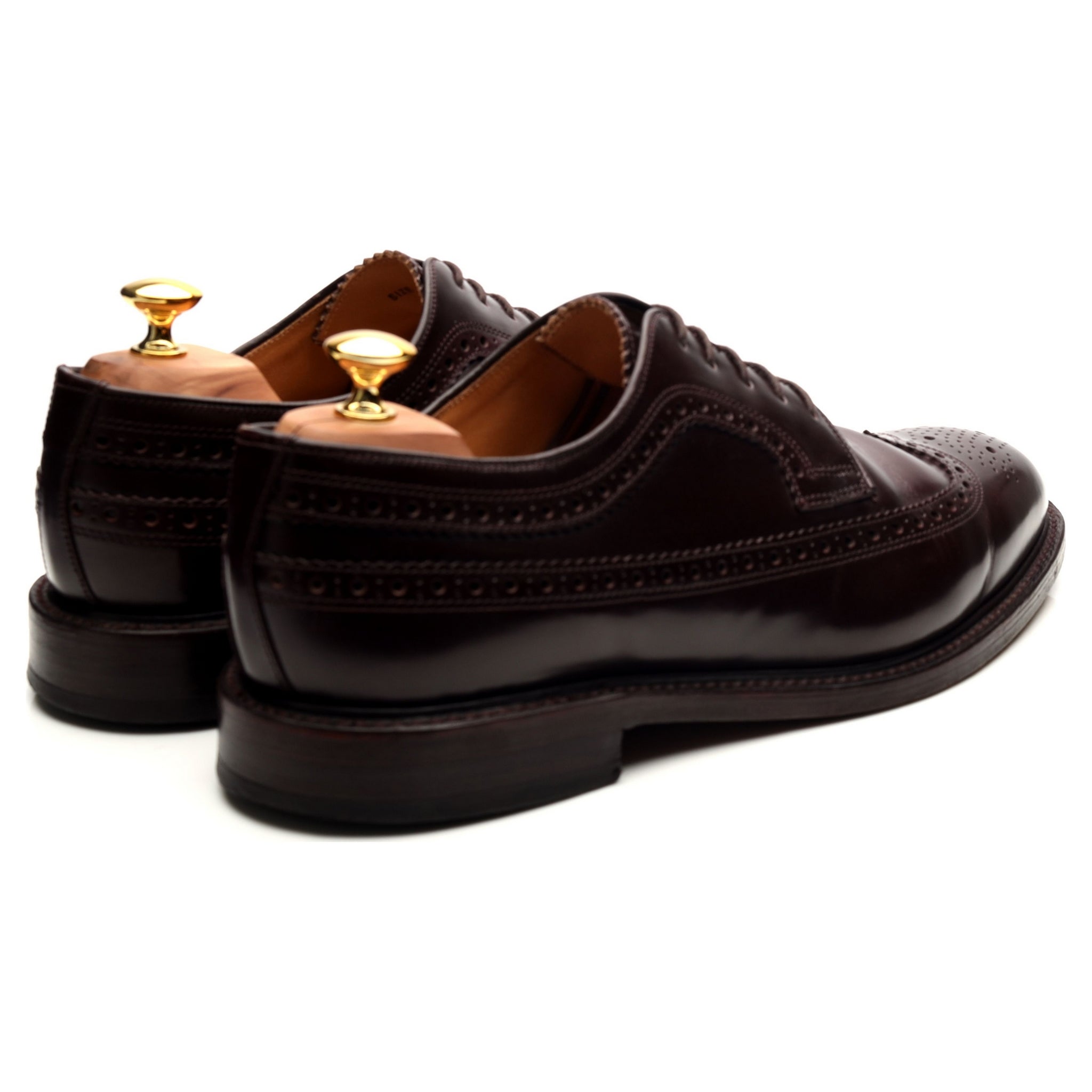 Loake Royal Brogue derby bordeaux cuir pointure UK 11