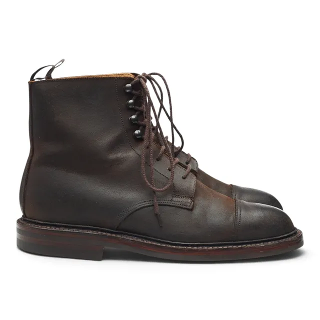 Crockett & Jones Coniston boots suède marron UK 6