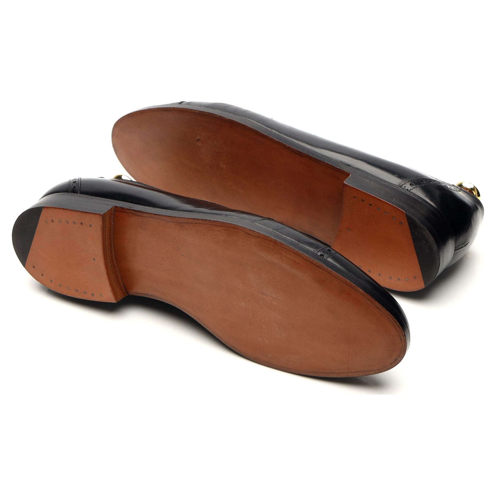 Edward Green mocassin cuir noir UK 9,5