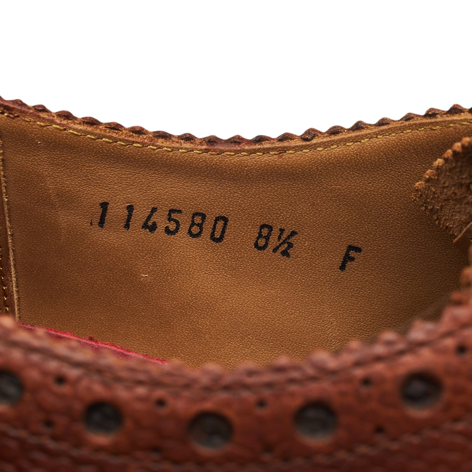Grenson brogues oxford cuir marron pointure UK 8.5