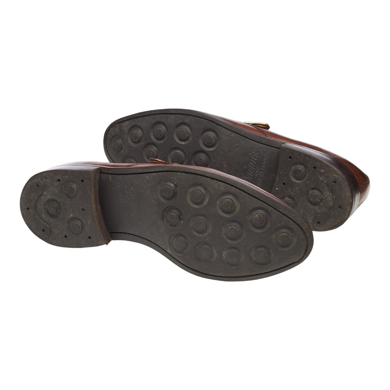 Barker monk strap cuir marron UK 7.5
