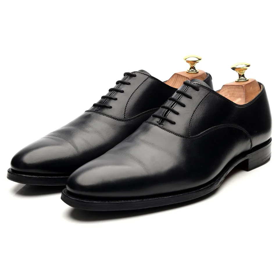 Crockett & Jones Wembley richelieu cuir noir 8 UK