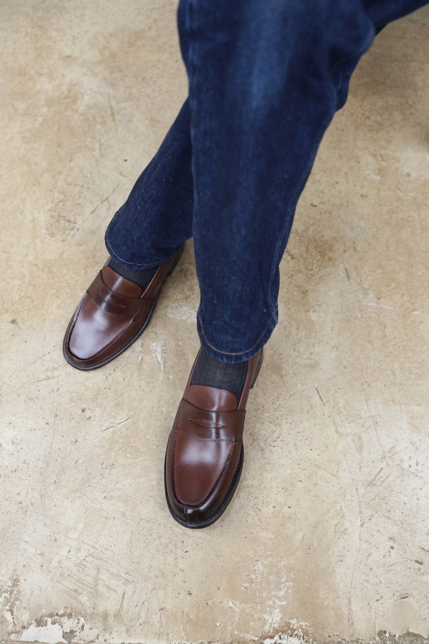 Malfroid Tilsitt mocassin cuir semelle cuir