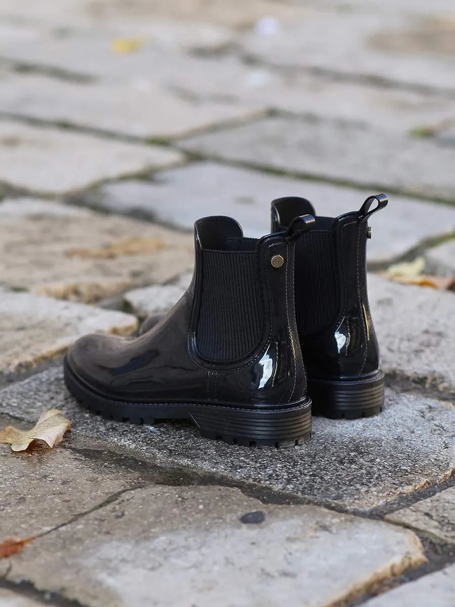 Toni Pons Cavan botte pluie femme noire