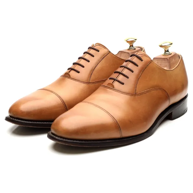 Barker oxford cuir marron tan pointure 8