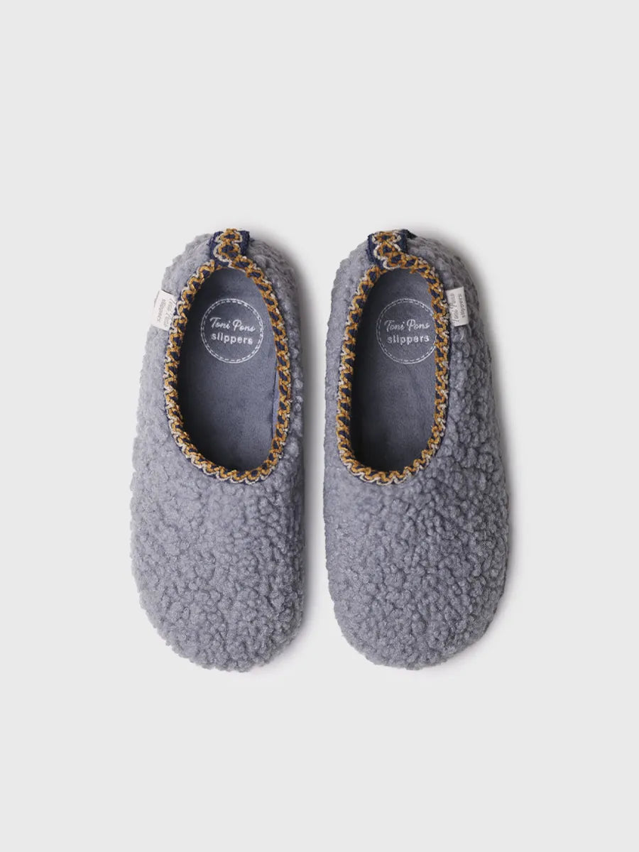 Toni Pons Marta-SH mules femme fourrure ciel