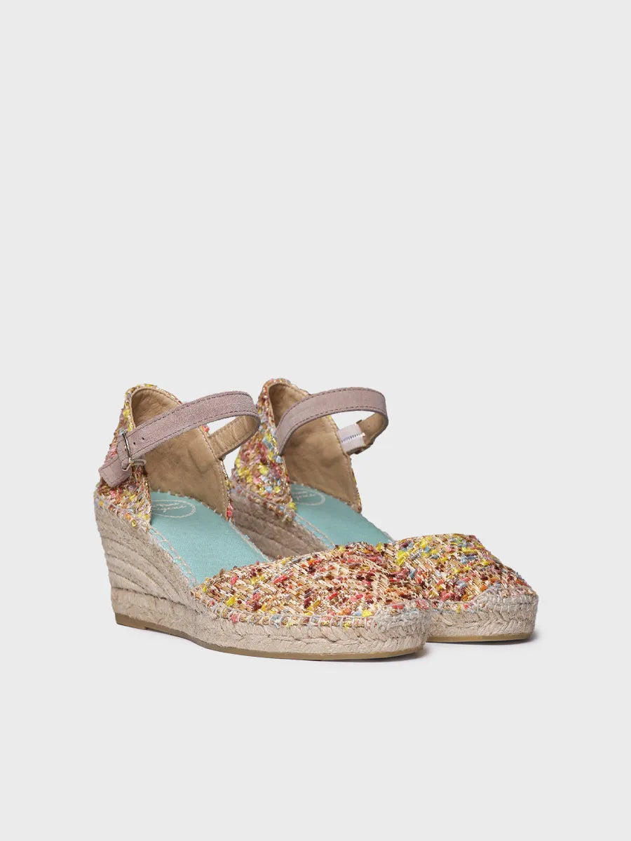 Toni Pons Janel-Co espadrille compensee femme multicolore