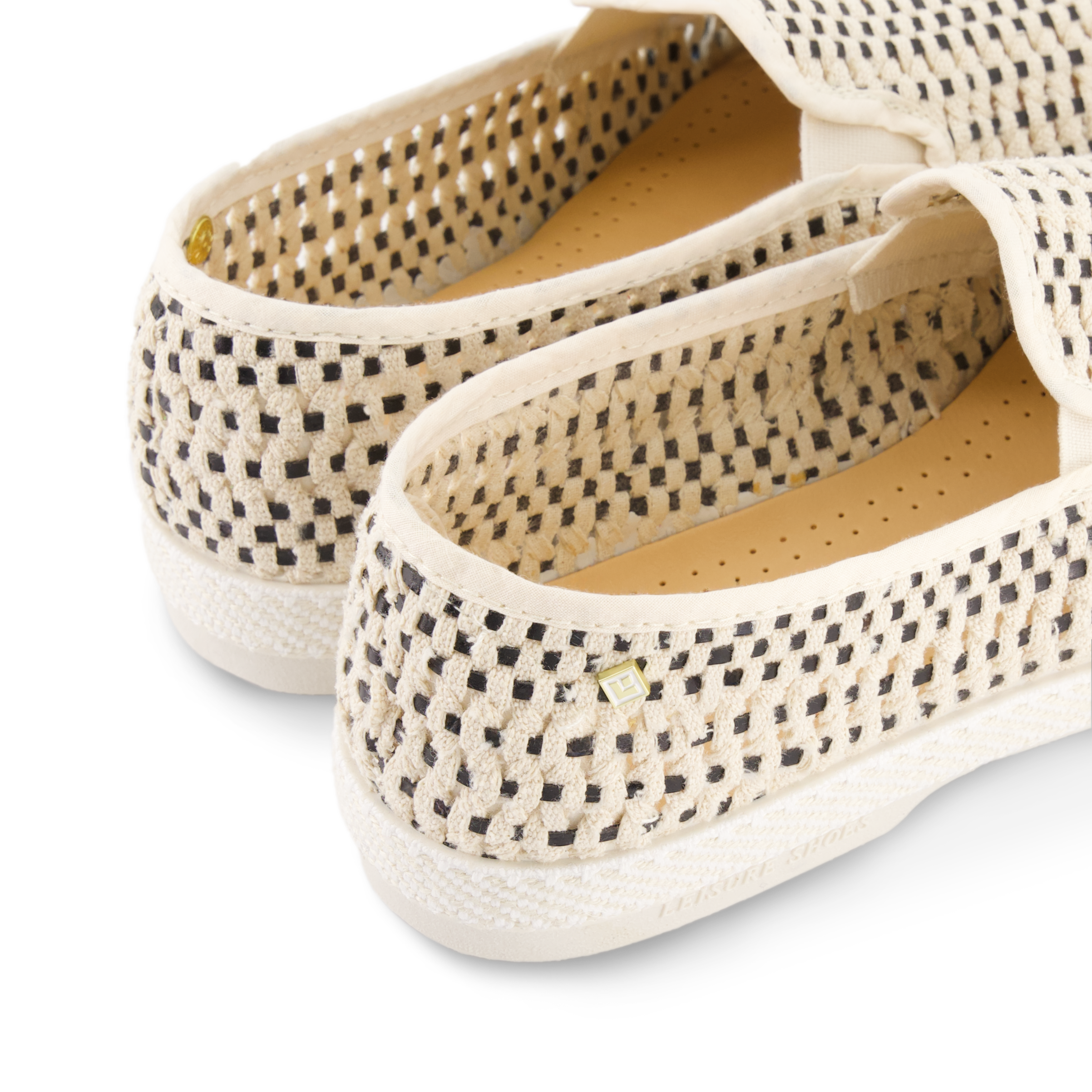 Rivieras Classic Roma Ecru espadrilles tissées écru