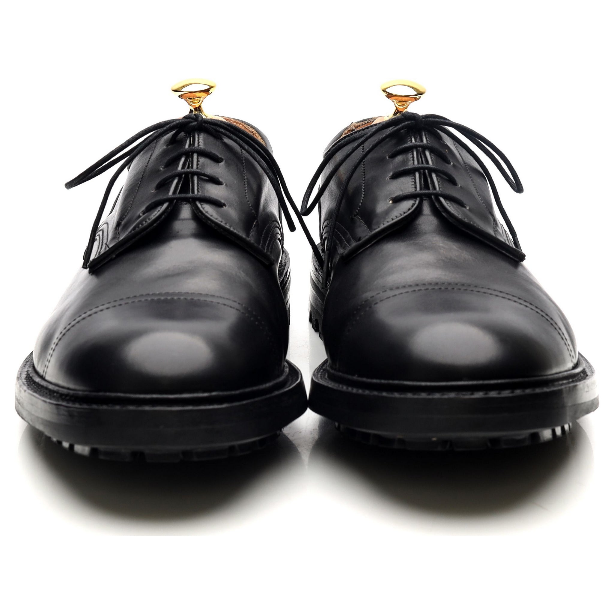 Tricker's Matlock derby cuir noir 10.5 semelle commando