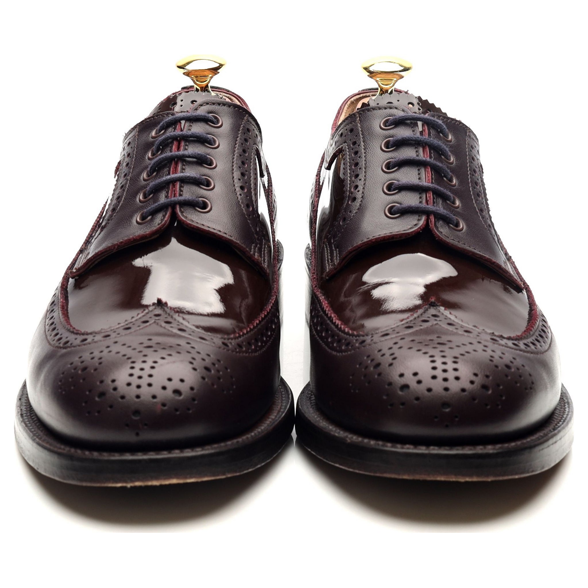 Grenson Lab derby cuir bordeaux UK 8 large
