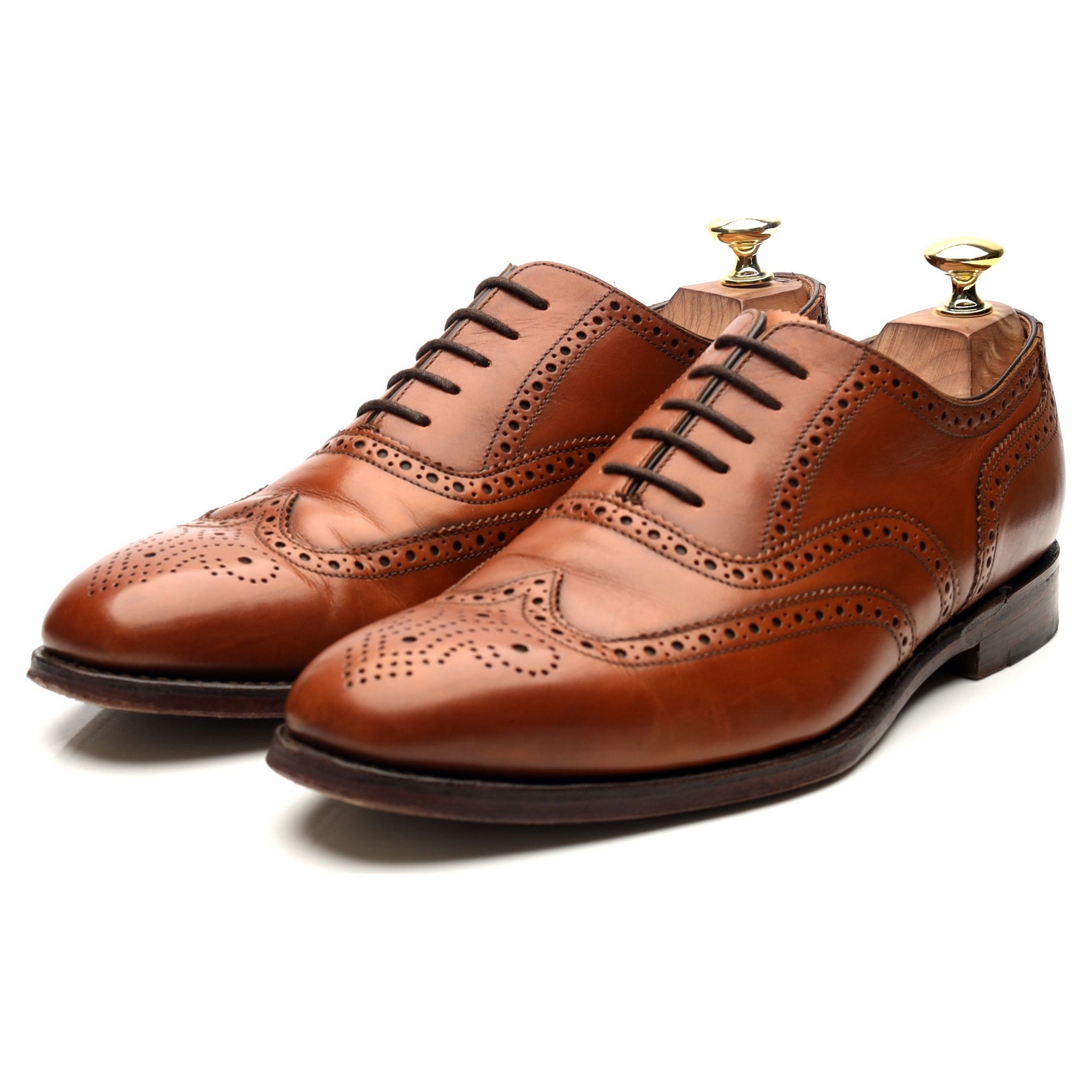 Loake 1880 Buckingham oxford cuir tan UK 7.5