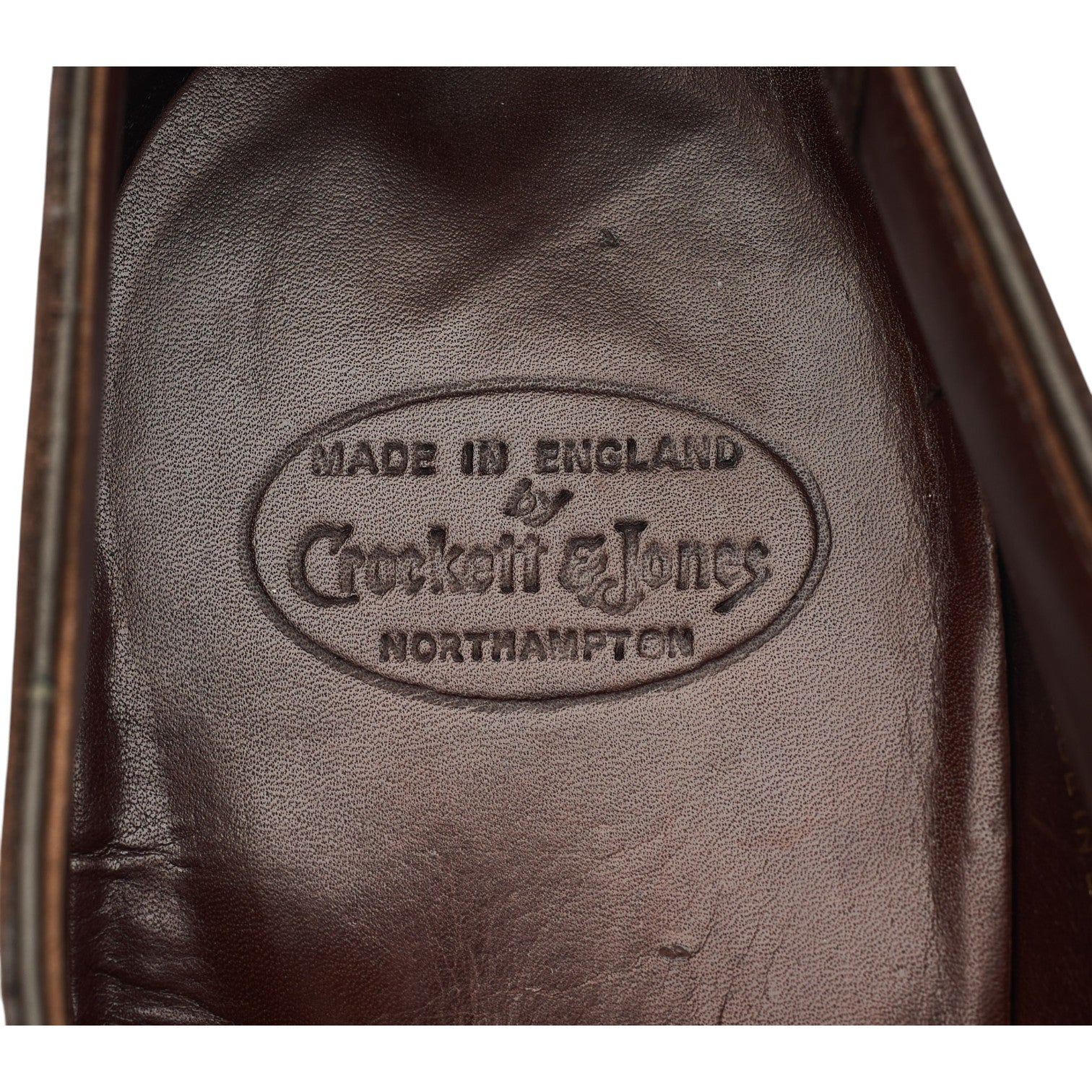Crockett & Jones Savile monk strap cuir marron pointure UK 7